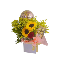 Imagem de Arranjo de Flores Brilho de Festa