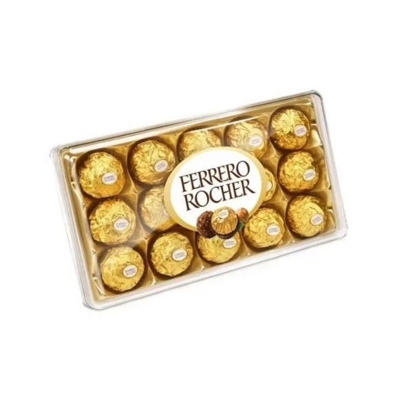 Bombom Ferrero Rocher Bandeja 150g 12 Unidades