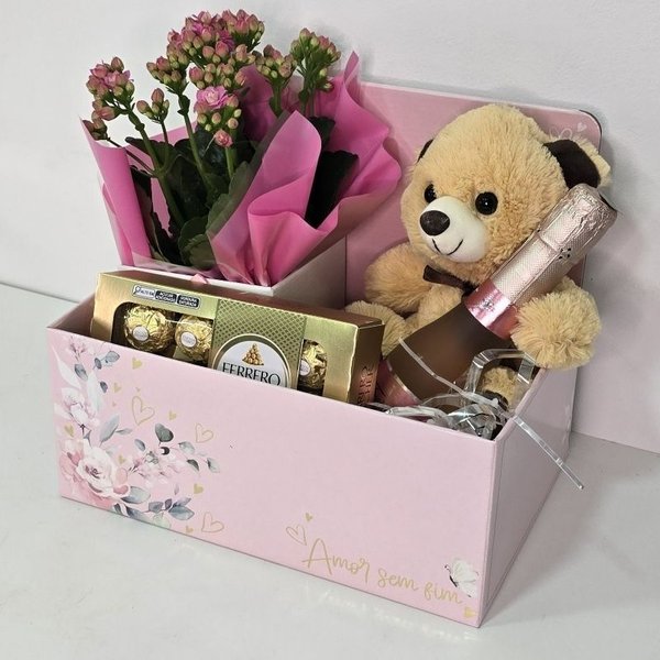 Cesta para Presente Amor Sem Fim