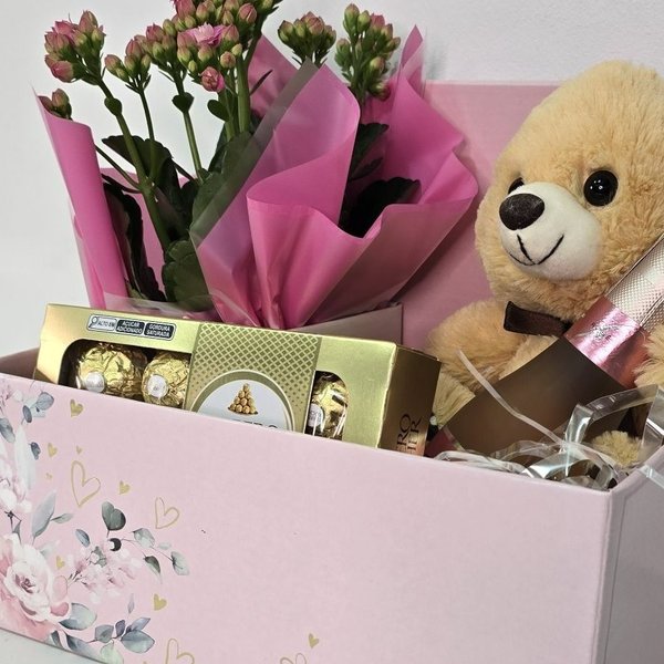 Cesta para Presente Amor Sem Fim