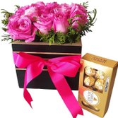 Cachepo de Rosas pink