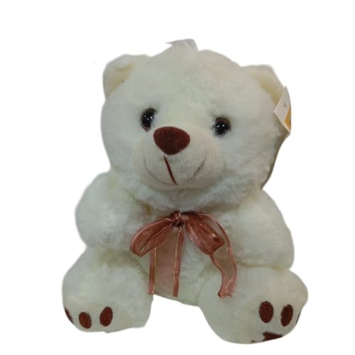 Urso de Pelúcia Sentado Branco