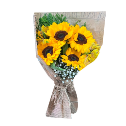 Imagem de Mini Buque de Girassóis