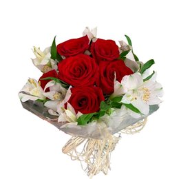 Imagem de Buquê Europeu de Rosas