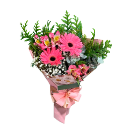 Imagem de Mini Buque com 2 gerberas