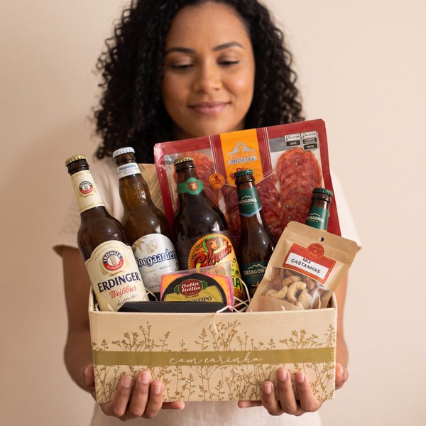 Cesta Cerveja com Carinho 