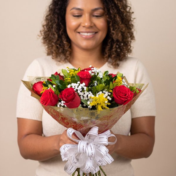 Buquê Surpreenda com Flores 