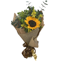 Imagem de Buquê de Girassol, Astromélia e Margarida