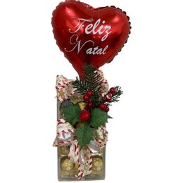 Imagem de Ferrero Rocher com Balão de Natal