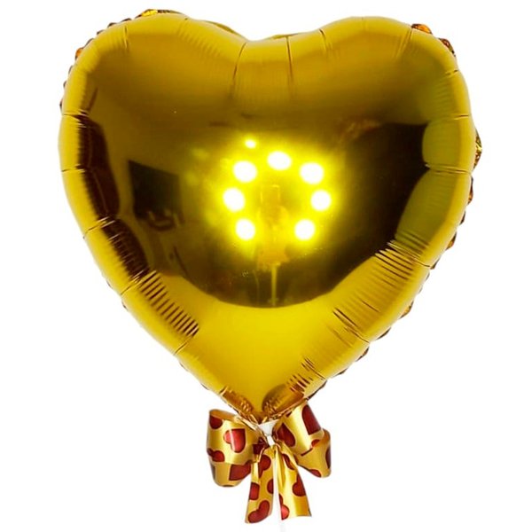 Balão Grande Dourado 40cm
