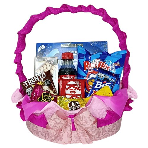 Cesta Média de Chocolates