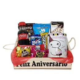 Imagem de Cesta de Aniversário Chocolates Com Caneca
