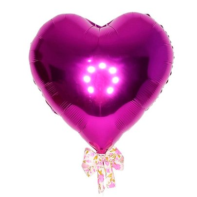 Balão Rosa Liso Pequeno