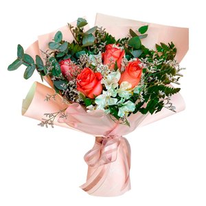 Imagem de Buquê Especial com 5 Rosas