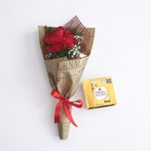Rosa Vermelha & Ferrero Rocher 4un