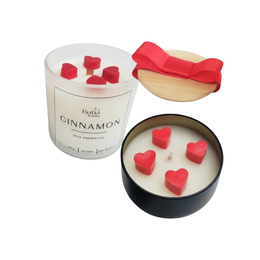 Imagem de Kit 2 Velas Aromáticas Maça e Canela e Bamboo 90 gr