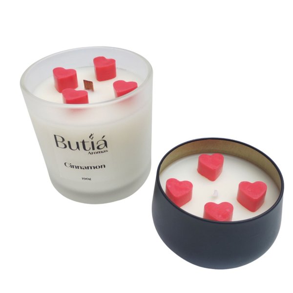 Kit 2 Velas Aromáticas 190 gr e 90 gramas