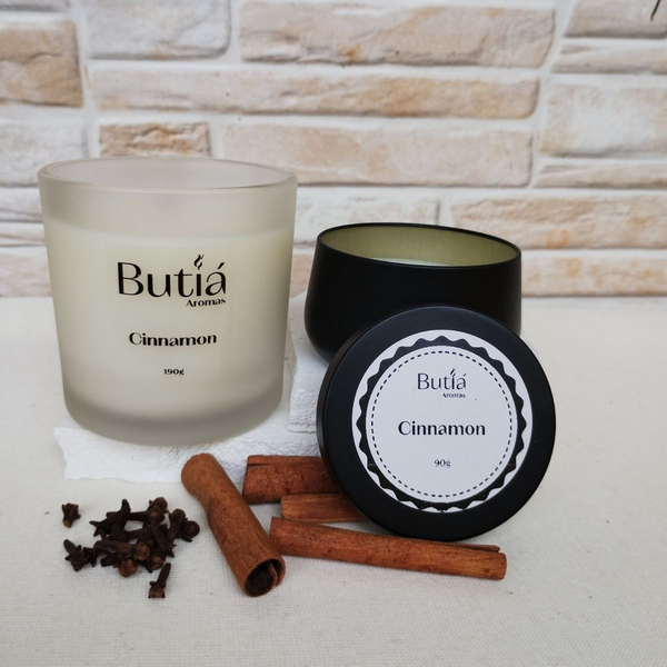 Kit 2 Velas Aromáticas 190 gr e 90 gramas