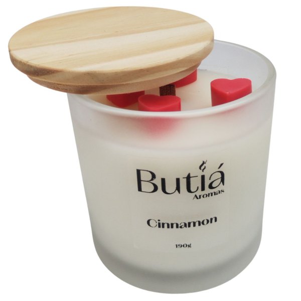 Vela Aromática de 190 Gramas Maçã e Canela