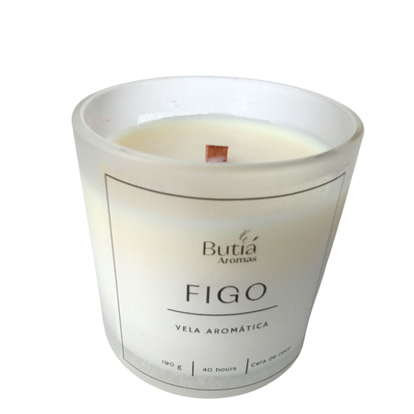 Vela Aromática Perfumada de Figo 190 Gramas