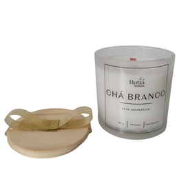 Imagem de Vela Aromática Perfumada Chá Branco 190 Gramas