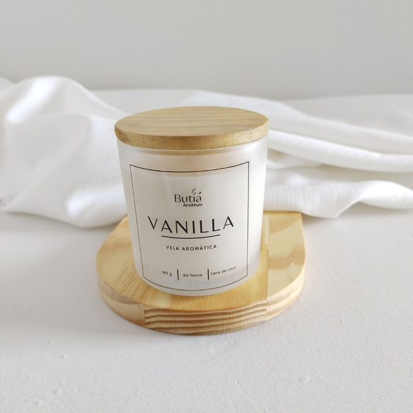 Kit Aromático Floral Vela Vanilla e Gardênia