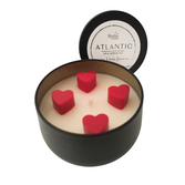 Vela Aromática Brisas do Mar Wax melts de coração