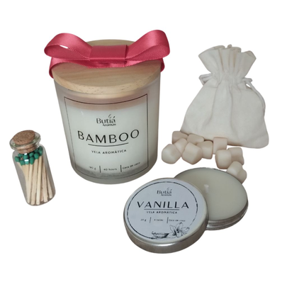 Velas Bamboo & Vanilla