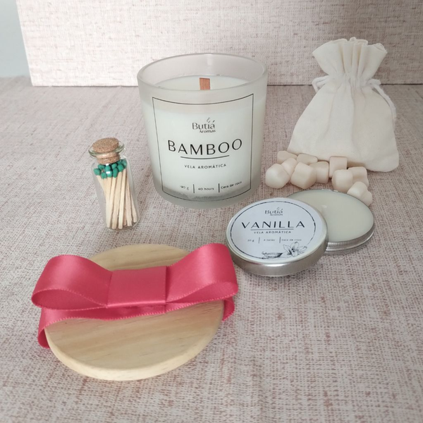 Velas Bamboo & Vanilla