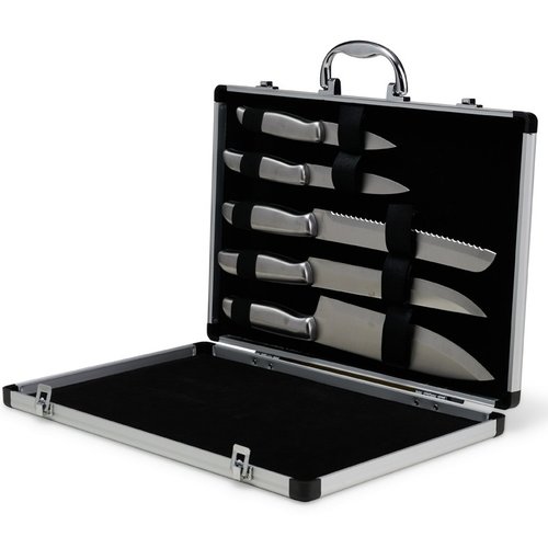 Kit Facas 5 Peças Inox
