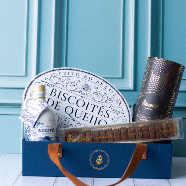 Cesta Biscoites de Queijo 