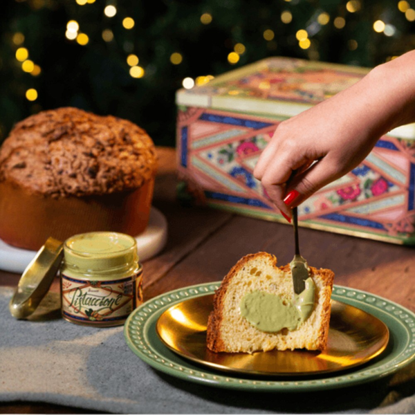 Lata Panettone Pistaccionê Biscoitê