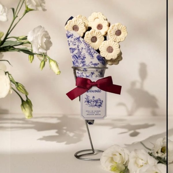 Buquê Casadinho Toile de Jouy