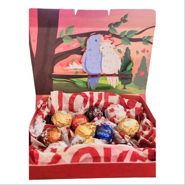 Cesta: O Tempo Voa com Você - Lindt & Ferrero Edition