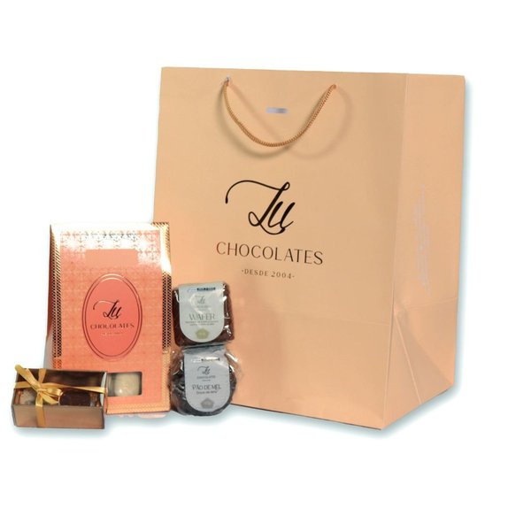 Combo Delícias Lu com Chocolates e Biscoito