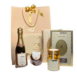 Imagem de Kit Doce Carinho Lu Chocolates com Chandon