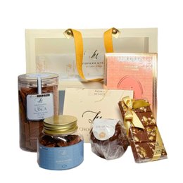 Imagem de Cesta Sabor Que Adoça Lu Chocolates