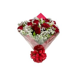 Imagem de Buquê de Rosas Vermelhas Premium