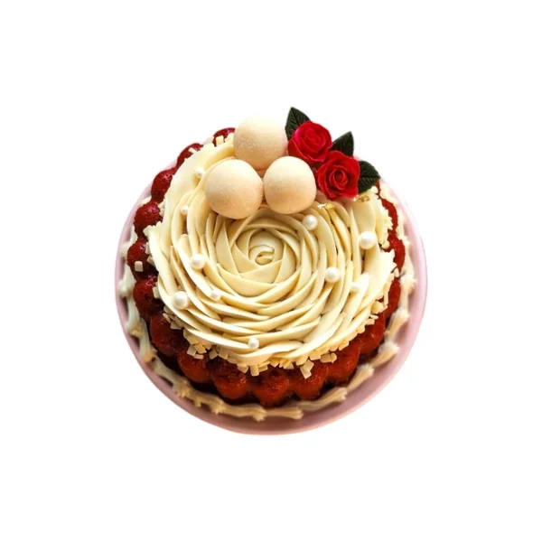 Bolo Charlote Red Velvet