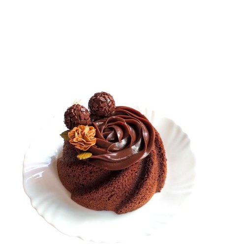 Bolo Afetivo Individual de Chocolate
