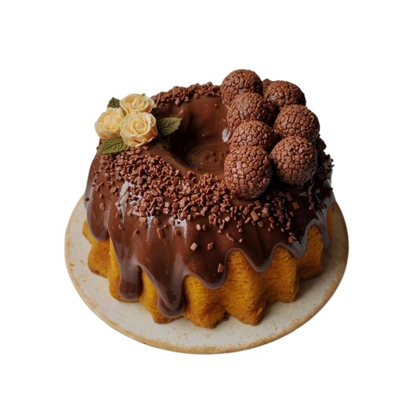 Bolo Caseiro de Cenoura Afetivo