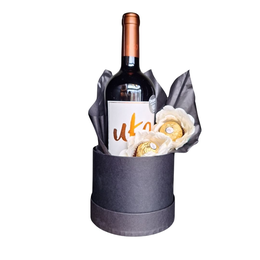 Imagem de Box luxo Preto com Vinho 