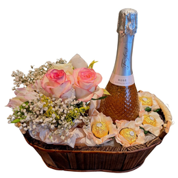Imagem de Cesta Freixenet Rose 
