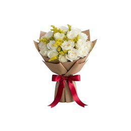 Imagem de 17 Rosas Brancas com Tango