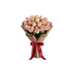 Imagem de 17 Rosas Rosa Clara com Tango
