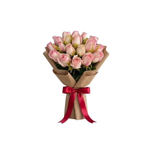 17 Rosas Rosa Clara com Tango