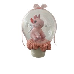 Imagem de Cesta Balloon Maternidade Menina Rosa 