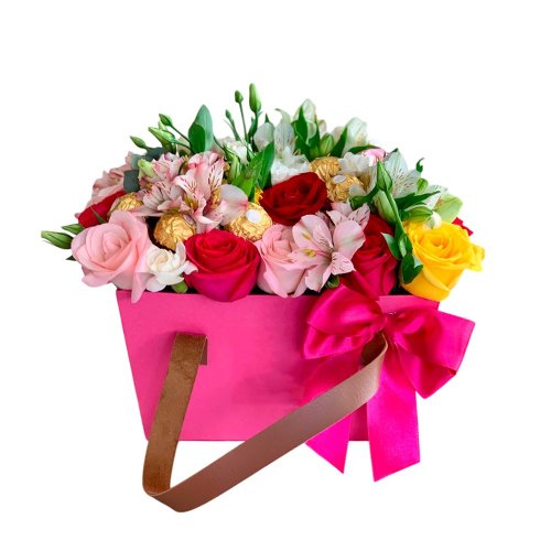Cesta Mix de Flores