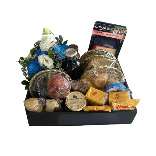Cesta Gourmet Premium para Café da Manhã