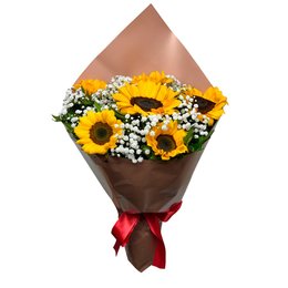 Imagem de Buquê Tradicional de Girassol